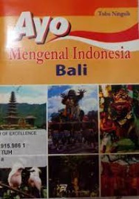 Image of Ayo Mengenal Indonesia Bali