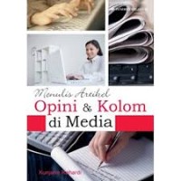 Image of Menulis Artikel Opini dan Kolom Di Media Massa