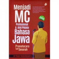 Image of Menjadi MC Profesional dan Ahli Pidato Bahasa Jawa